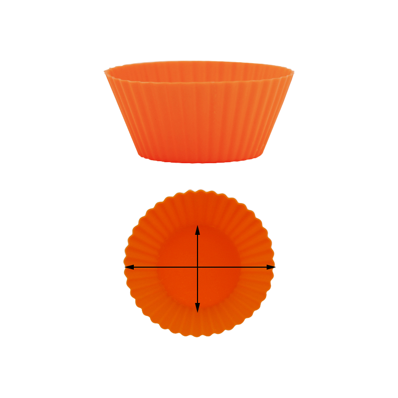 Colored Mini Silicone Baking Cups baking supplies Muffin Liners