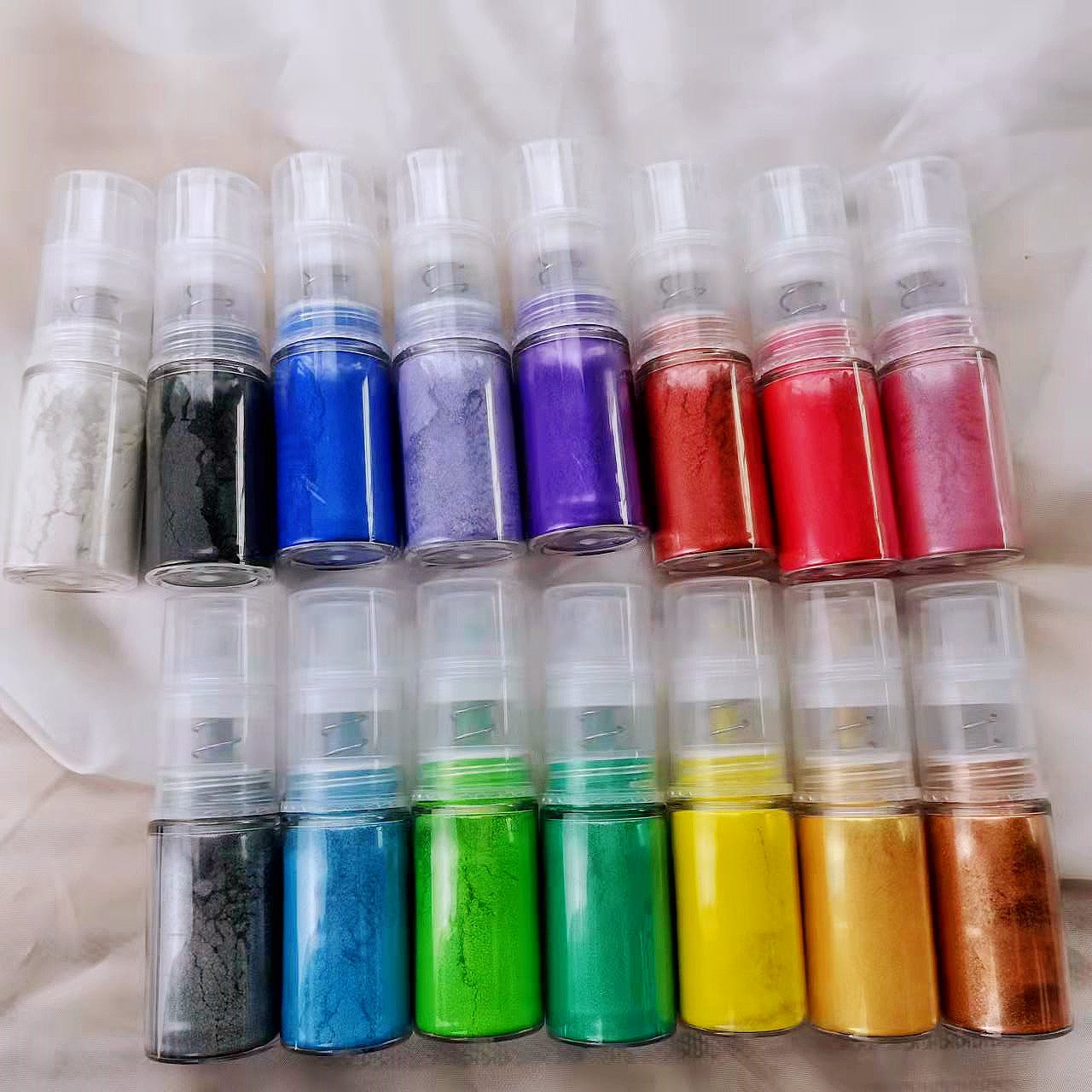 Colorful Edible Glitter Powder 5g Bottle Gold Powder Edible Glitter Spray bakery ingredients food colorants for Cake Decoration