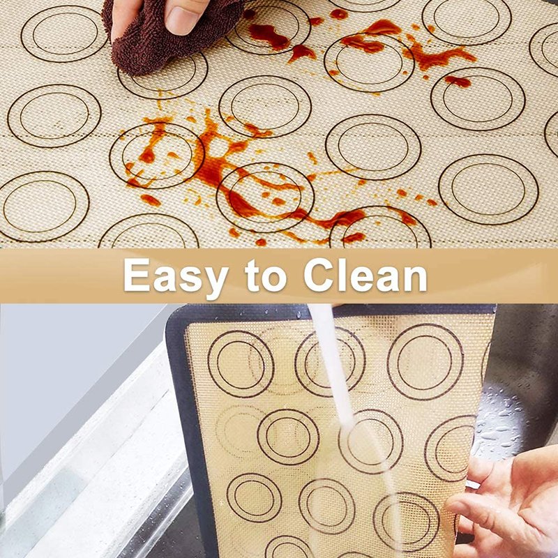 60*40CM Nonstick Silicone Baking Mat Sheet Non Stick Silicone Baking Liner Fondant Baking Mat