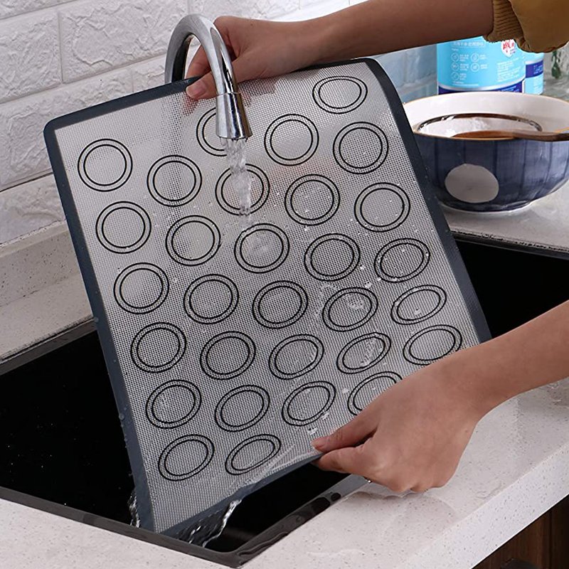 60*40CM Nonstick Silicone Baking Mat Sheet Non Stick Silicone Baking Liner Fondant Baking Mat