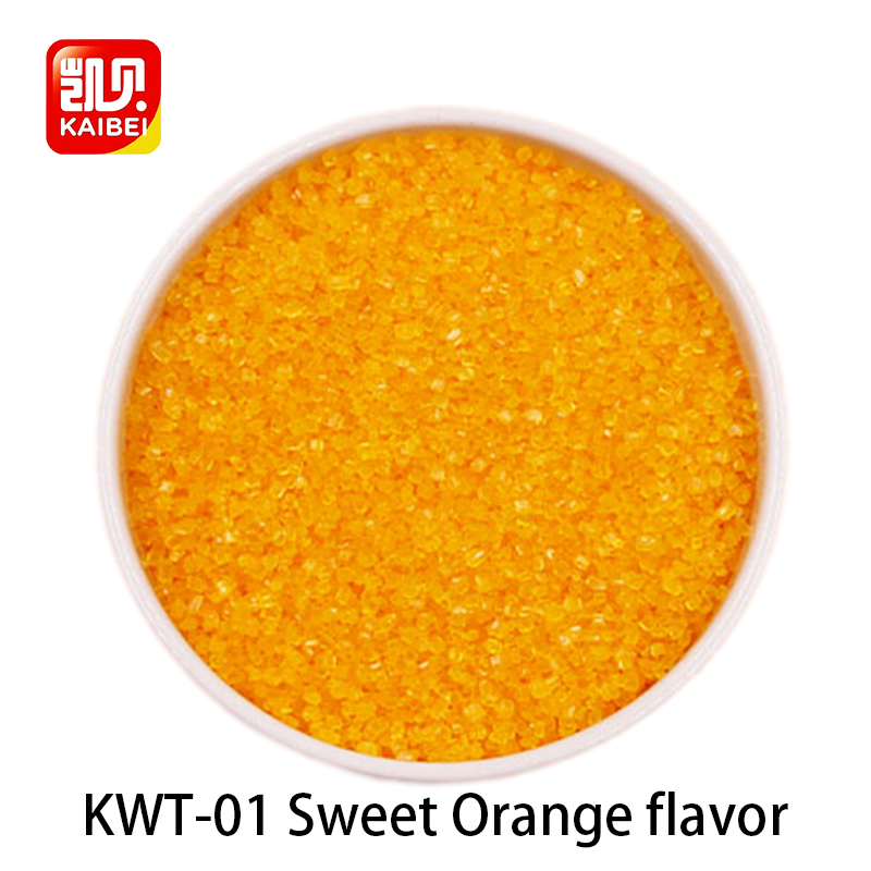 Edible sugar sanding Sweet Orange flavor Yellow cotton candy sugar for Cotton Candy Maker Vending Machine