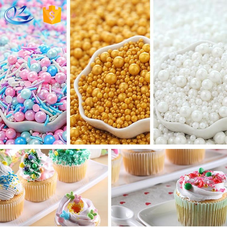 Wholesale 10 colors edible jimmies sugar sprinkles for cake decoration