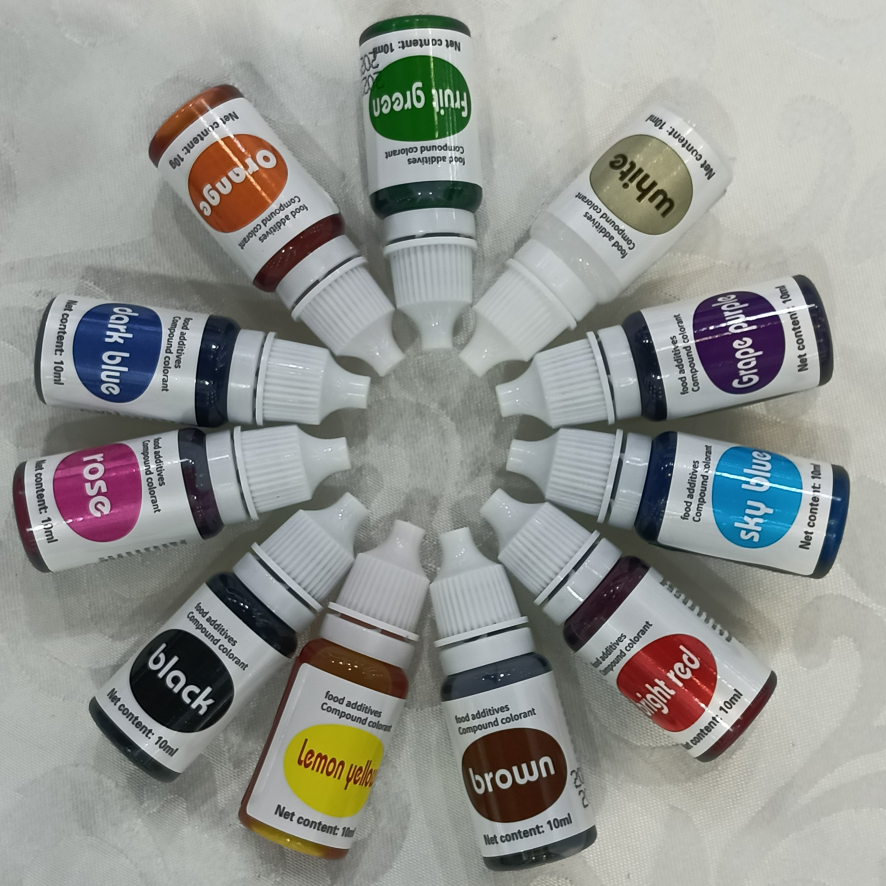 food ingredients cake food colour pastry decoration materials pigment Food coloring