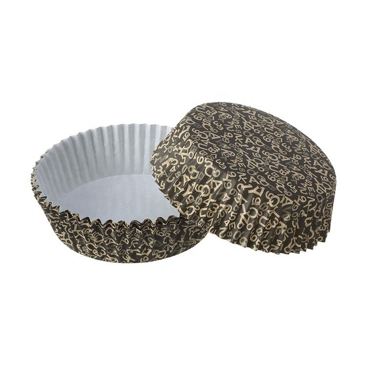 Food Grade Brioche Pet Coated Baking Paper Decorating Muffin Bread Cupcake Cups For Bakery Shop