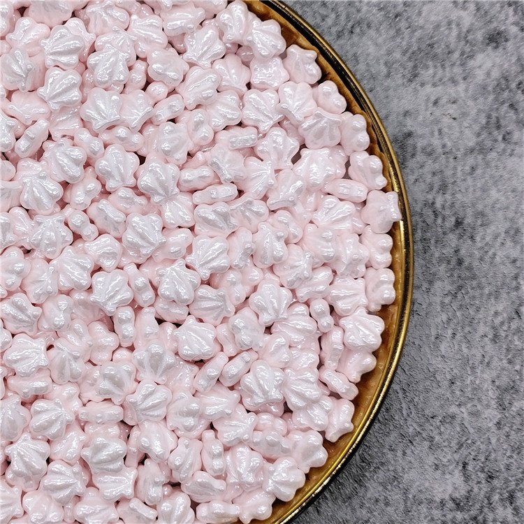2022 Wholesale Baking Pastry Tools Crown Conch Cake Sprinkles Cake Decoration Edible Sugar