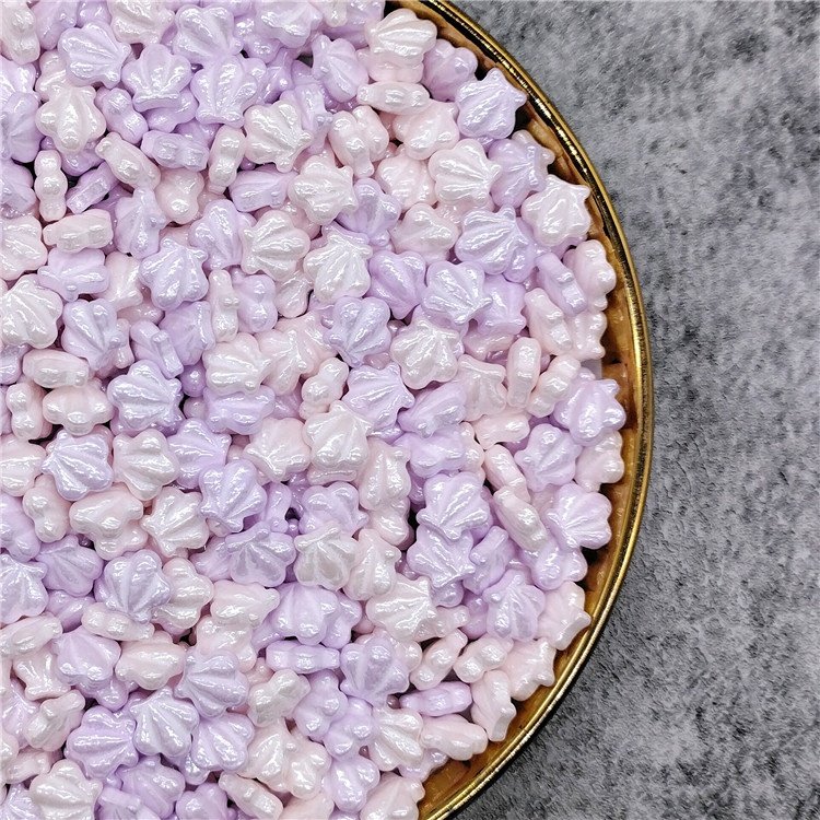 2022 Wholesale Baking Pastry Tools Crown Conch Cake Sprinkles Cake Decoration Edible Sugar
