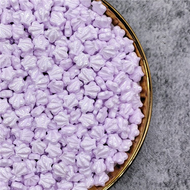 2022 Wholesale Baking Pastry Tools Crown Conch Cake Sprinkles Cake Decoration Edible Sugar