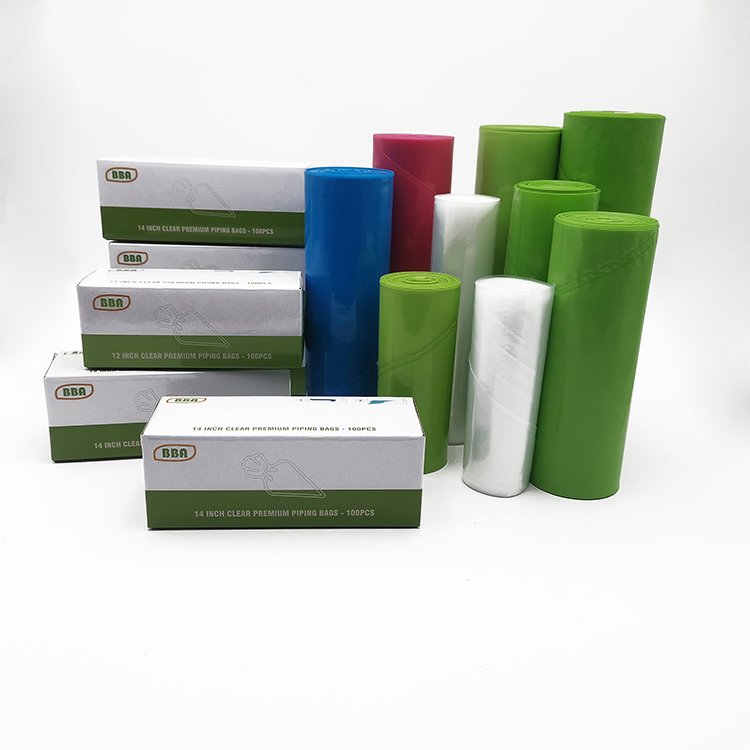 High quality Custom Colored Bakery equipment cake Decoration disposable cream pastry piping bags