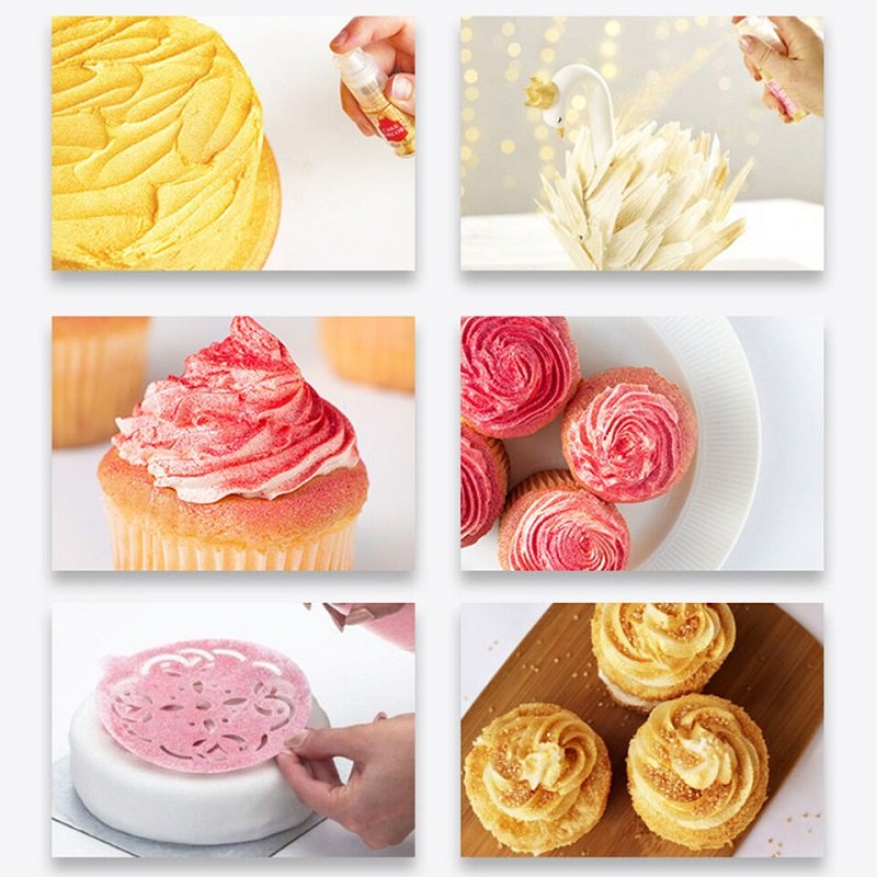 High Quality Food Grade Edible Glitter Food Coloring Powder For Cake Decoration