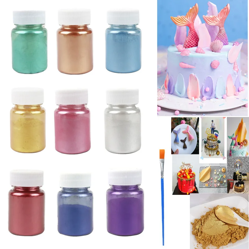 High Quality Food Grade Edible Glitter Food Coloring Powder For Cake Decoration