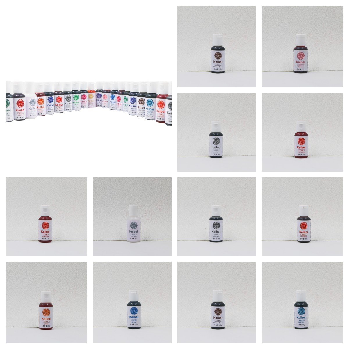 22g food coloring Edible gel food colorants