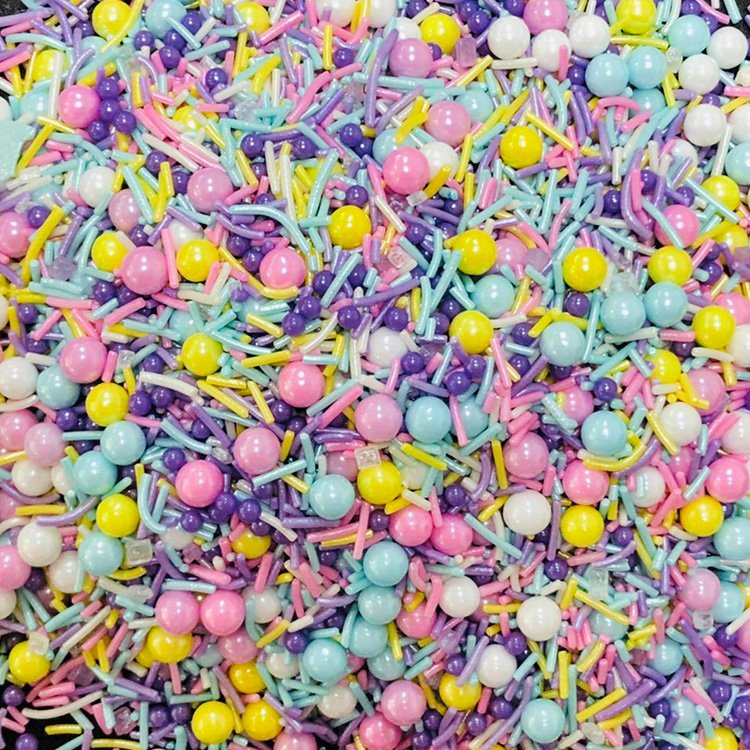 Wholesale mixed size sprinkles candy for cake decoration