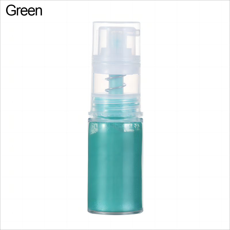 GREEN Sparkles Edible Drinkable Glitter Cake Shimmer for Cocktail Desserts Chocolates Cupcakes
