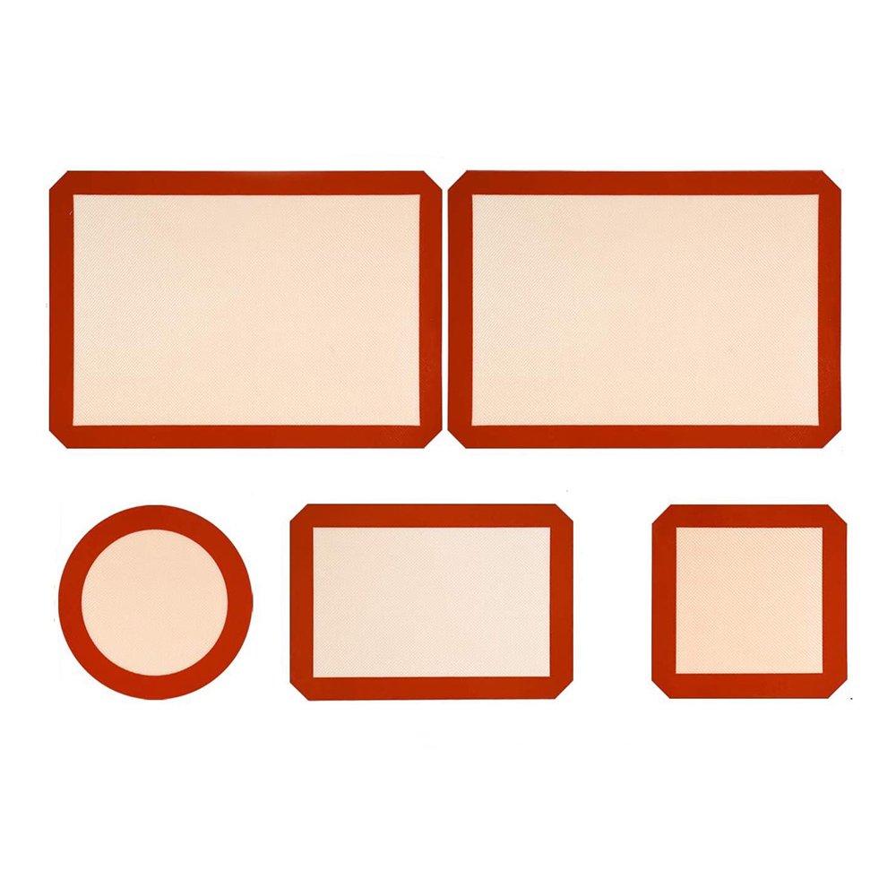 BPA Free Silicone Baking Mat Heat Resistant Cookie Mats Non-Stick Macaron Liner Sheets Food Grade Silicon Pastry Mat