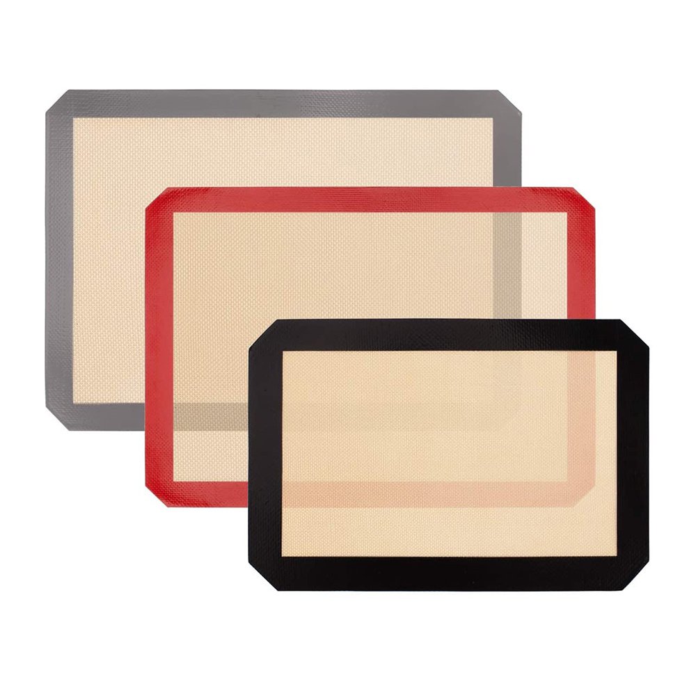 BPA Free Silicone Baking Mat Heat Resistant Cookie Mats Non-Stick Macaron Liner Sheets Food Grade Silicon Pastry Mat