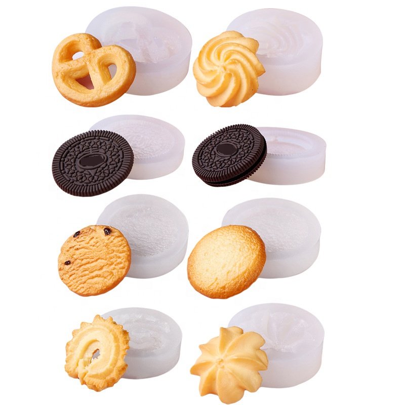 Creative Resin Mold For Muffin Cupcake Soy Wax Cup Decoration Chocolate Pastry Biscuit Cookies Silicone Fondant Candle Mold