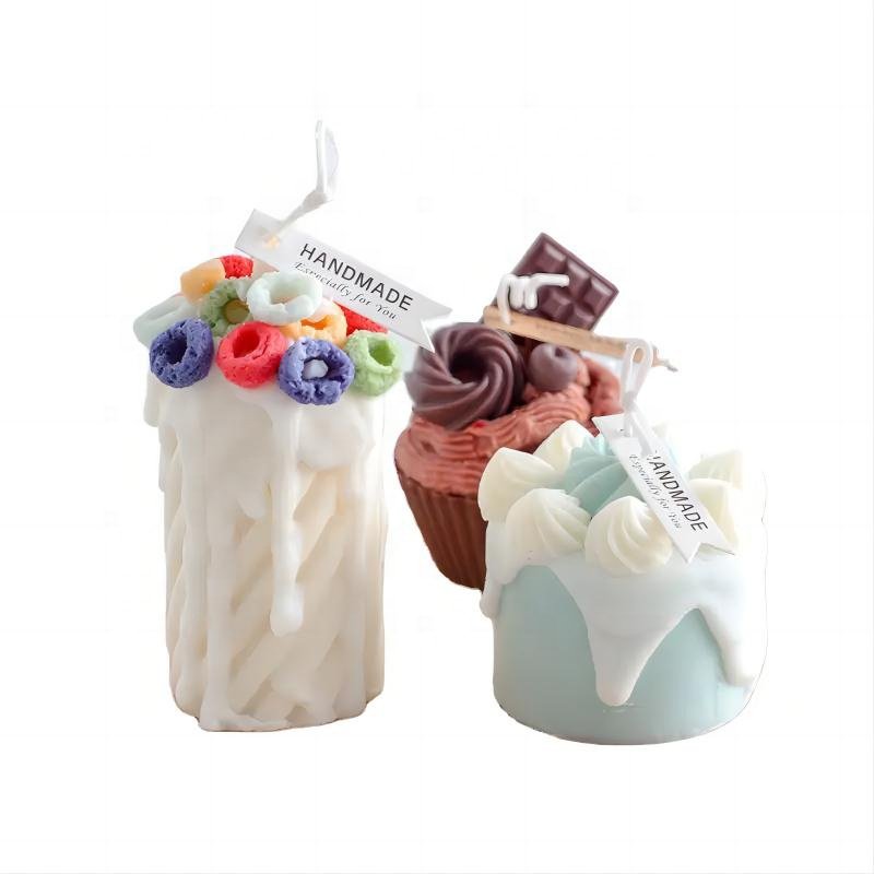 Creative Resin Mold For Muffin Cupcake Soy Wax Cup Decoration Chocolate Pastry Biscuit Cookies Silicone Fondant Candle Mold