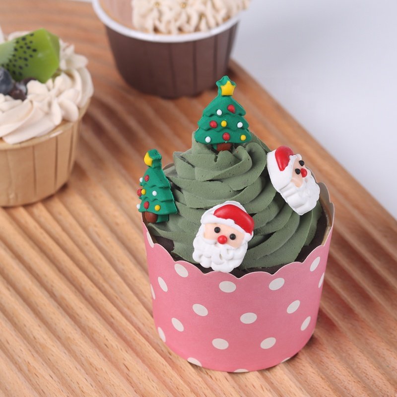 2022 Hotselling Edible Santa Claus shape candy biscuit cake decoration sprinkles For Baking