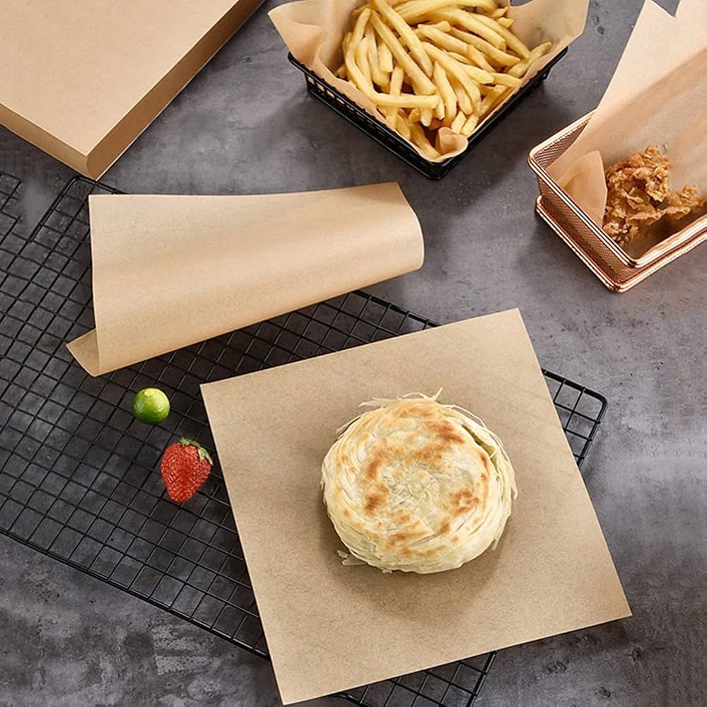 Natural Food Bulk Non-Stick Baking Sheets Parchment Paper Baking Bread Cake Cookie