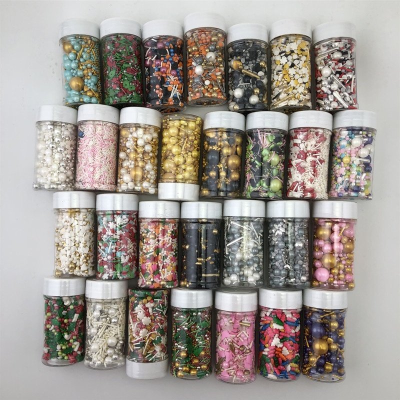 2021 sprinkles-para-cupcake edible Flakes Confetti Cotton Candy Sprinkles Cake Decorations edible sprinkles easter