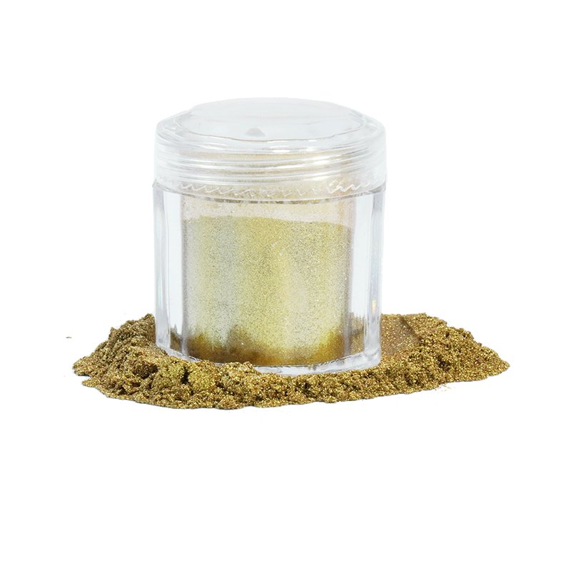 Food Grade metallic gold Edible Glitter with E171 free for cake and drink