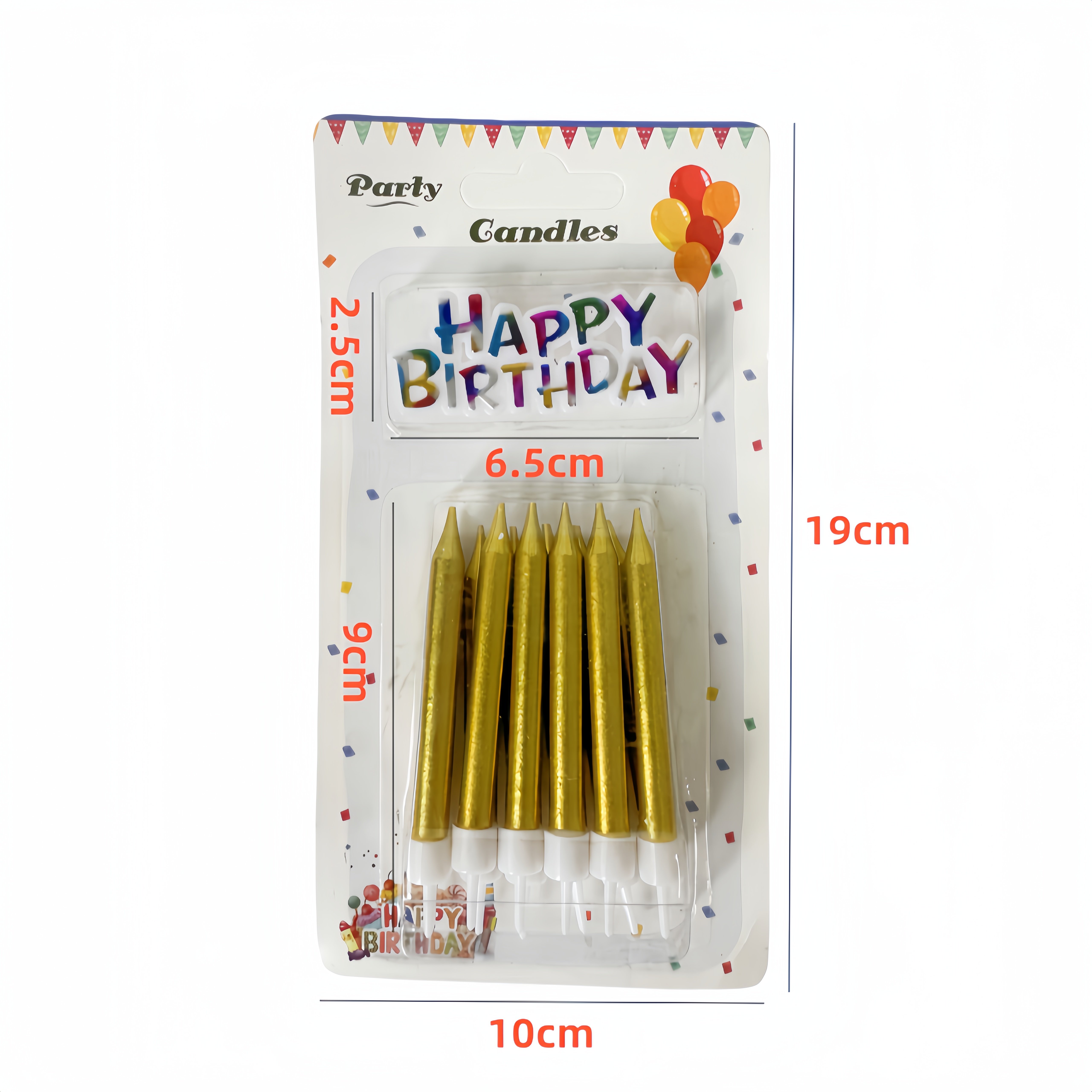 Wholesale Birthday Candles Custom Cake Candles for Birthday Party Festival Supplies