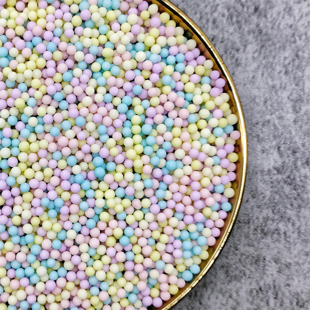 30g 80g 100g 500g 1000g Mixed Colorful Edible Sugar Pearl For Cake Decorations Sprinkles