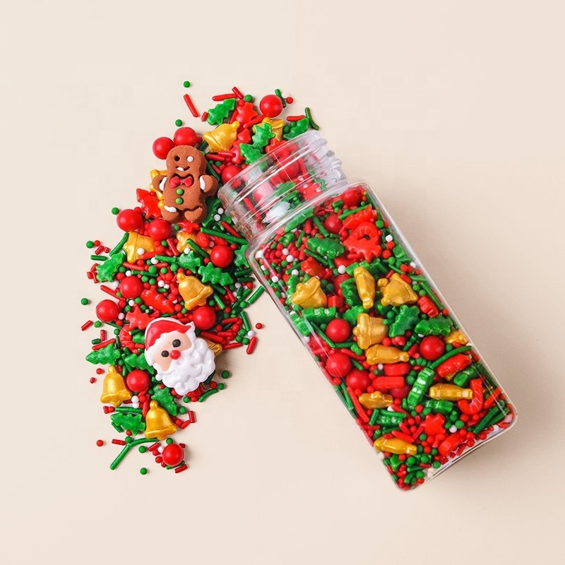 2022 New Arrivals Chocolates Sprinkles Edible Icing Decoration Fondant for Christmas Baking Decoration