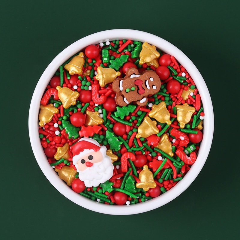2022 New Arrivals Chocolates Sprinkles Edible Icing Decoration Fondant for Christmas Baking Decoration