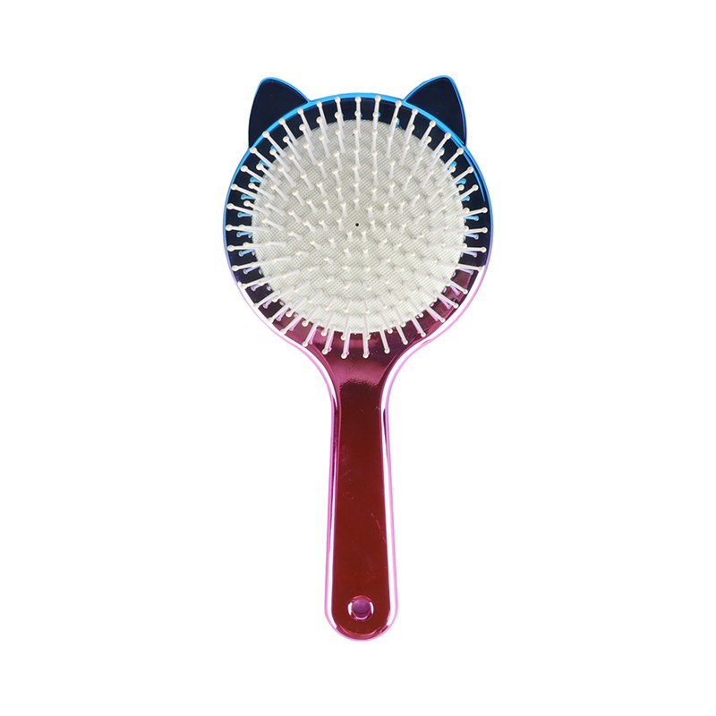Wholesale Hair Care Brush Bristle Wet Dry Detangling Soft Massager Cushion Nylon Boar Bristle Hair Brush