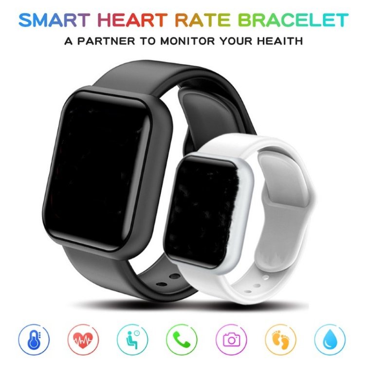 Smartwatch Smart Touch Watch Reloj Inteligente Fitpro App Smart Watches Y68 Heart Rate Blood Pressure Smart Bracelet