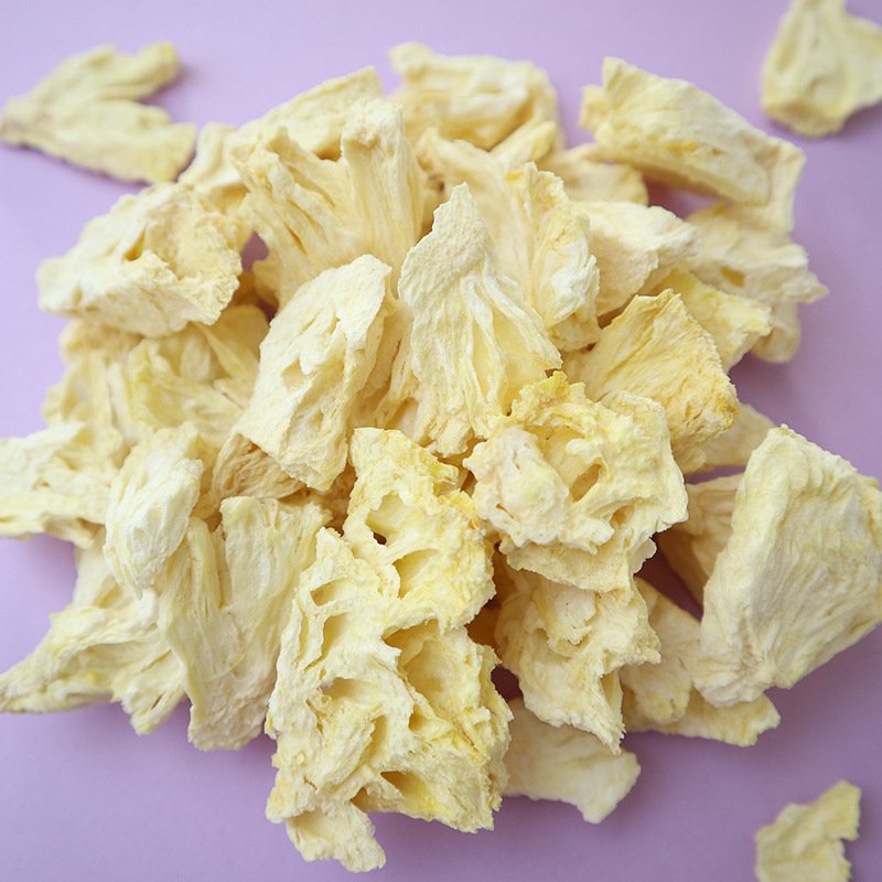 Bulk Pack or Customize Pack Dried Fruits Chips Freeze Dried Pineapple
