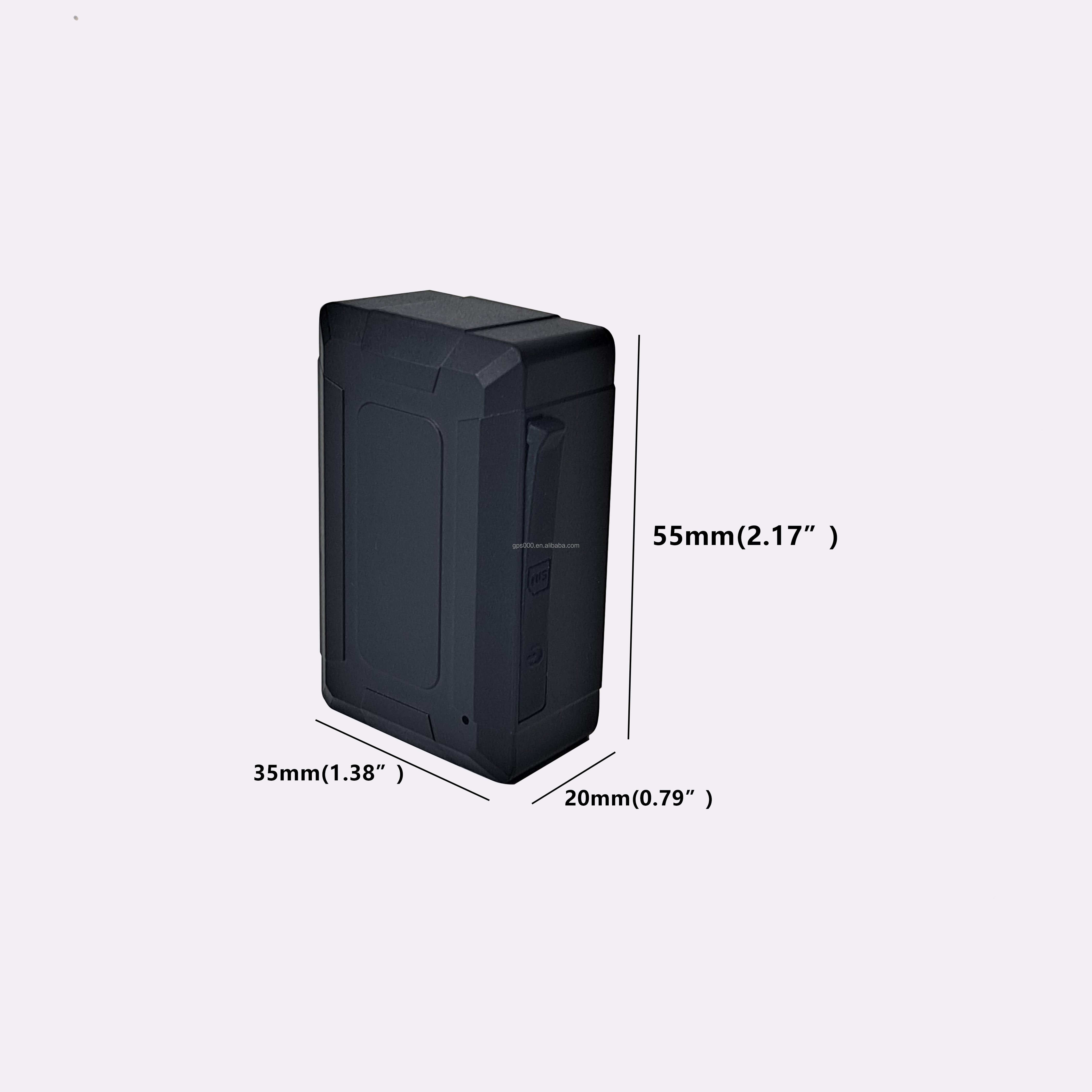Small size wireless GPS tracker, supports charging, magnetic adsorption GPS tracker 800 mAh