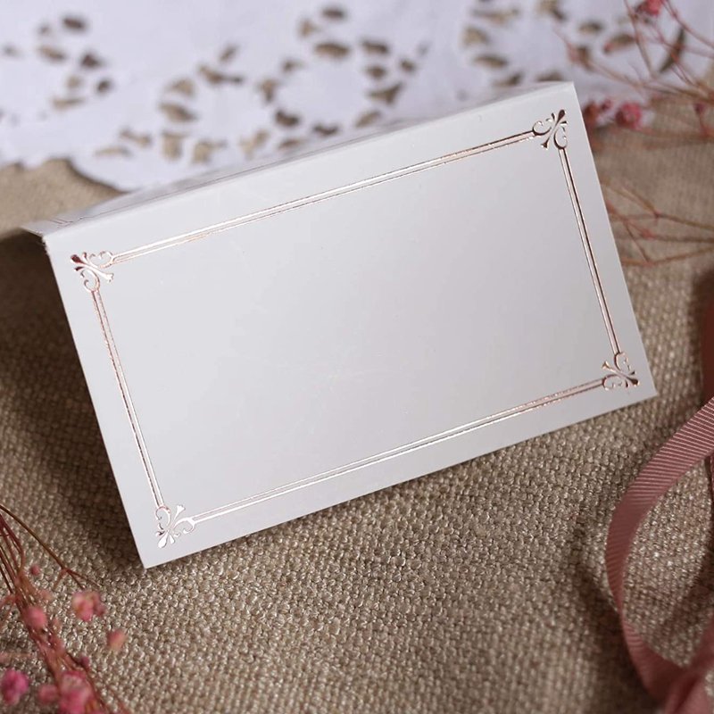 Table tend reserved cards table sign rose gold foil print party heart collection table tend place card