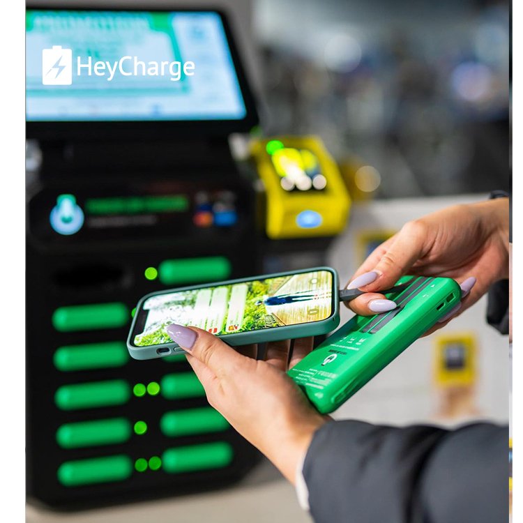 Mobile Phone Powerbank charger vending machine credit card sharing power bank charging station rental portable battery