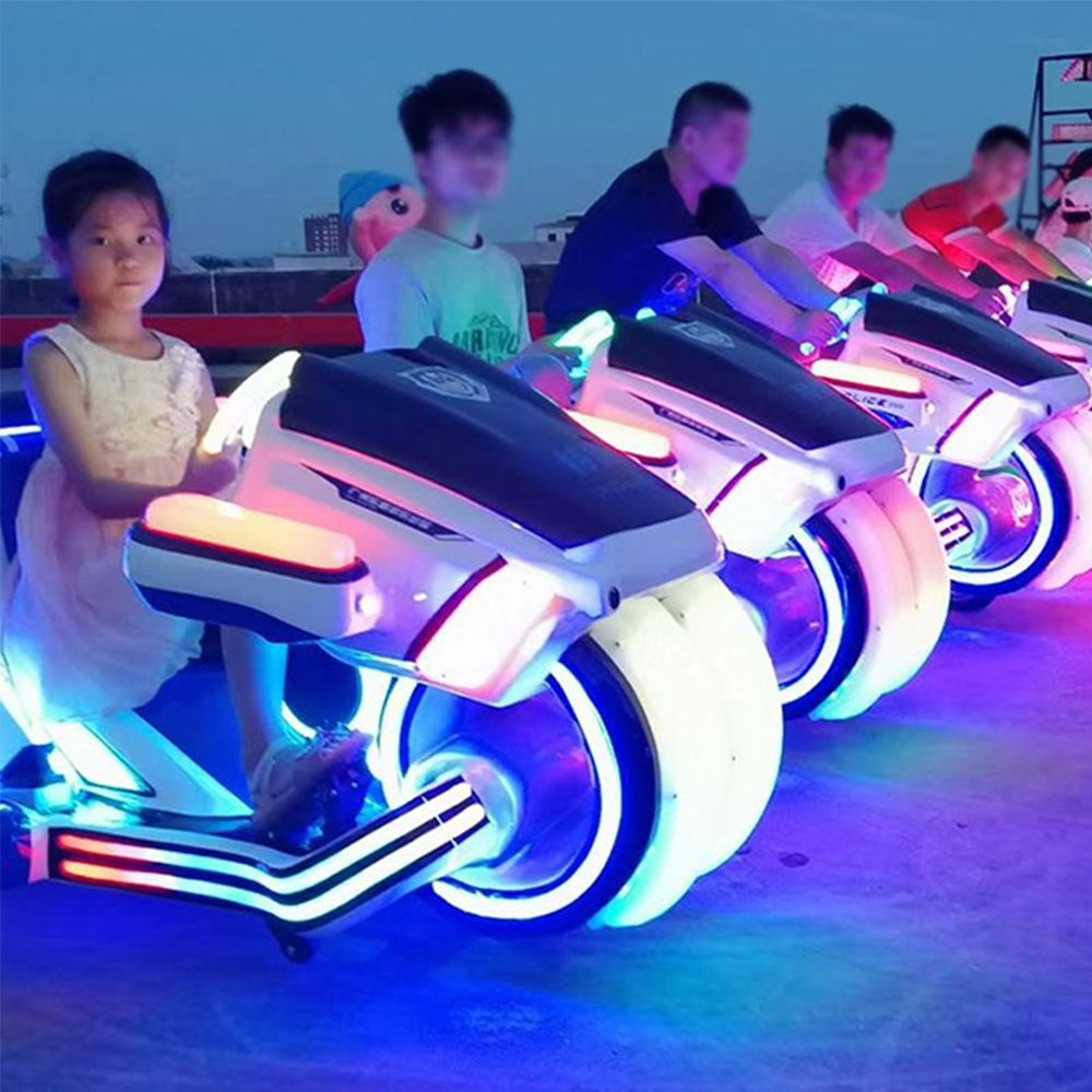 Amusement Park limited time control Kids Rides on Electric Motorcycle Outdoor Playground Kiddie park Rides on car For Sale