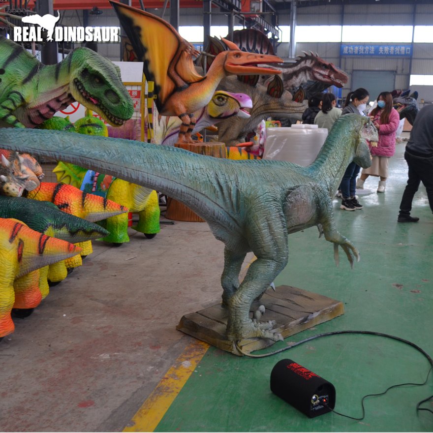 Dinosaur Park Decoration Fighting Group Animatronic dinosaurs