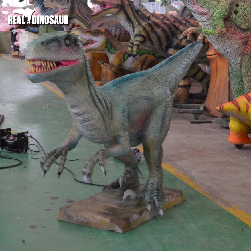 Dinosaur Park Decoration Fighting Group Animatronic dinosaurs