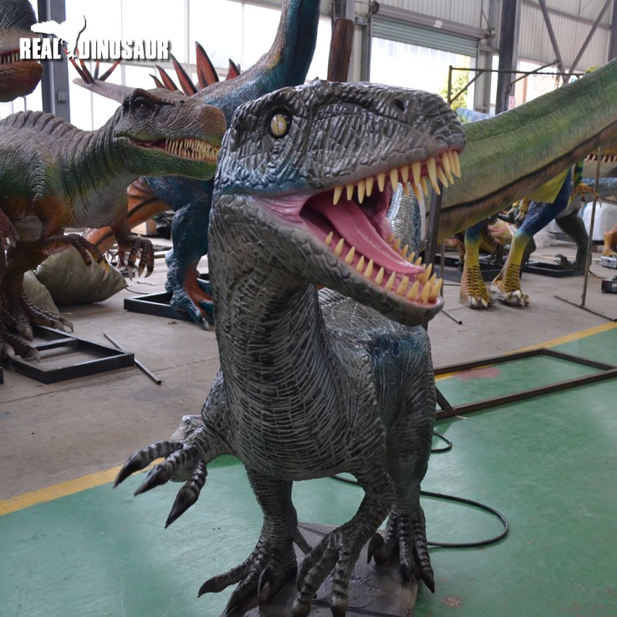 Dinosaur Park Decoration Fighting Group Animatronic dinosaurs