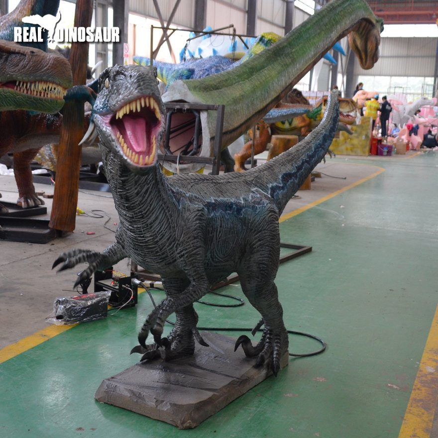 Dinosaur Park Decoration Fighting Group Animatronic dinosaurs