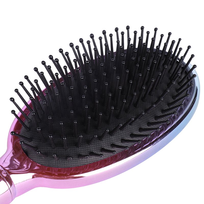 Wholesale Plastic Massage Detangling Brush Paddle Hairbrush Air Cushion Paddle Hair Brush For Curly