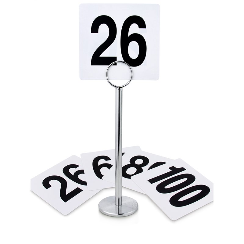 New Colors Gold Metal Display Menu Card Clip Table Number Holder For Wedding Party