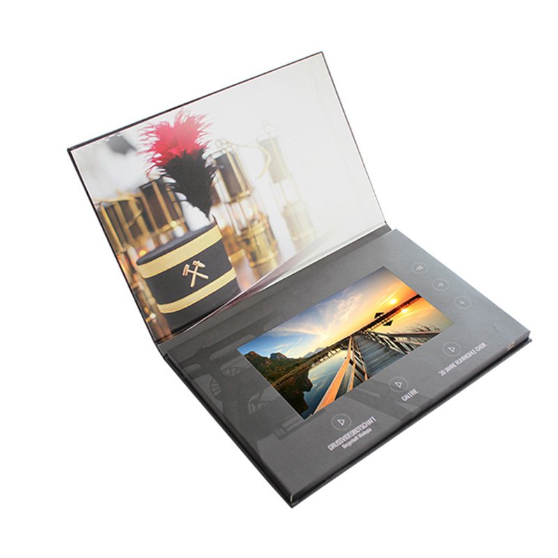 Business card digital promotional video card LCD video brochure and video card for advertising