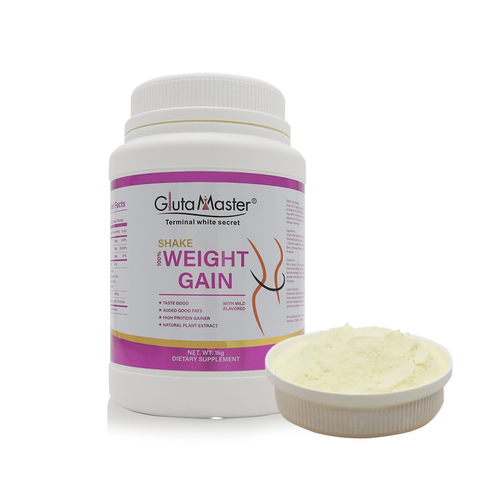 1KG Healthcare Sports Dietary Supplement Hip Butt Weight Gain Pre Workout Muscle Mass Whey Protein Powder For Weight Gain