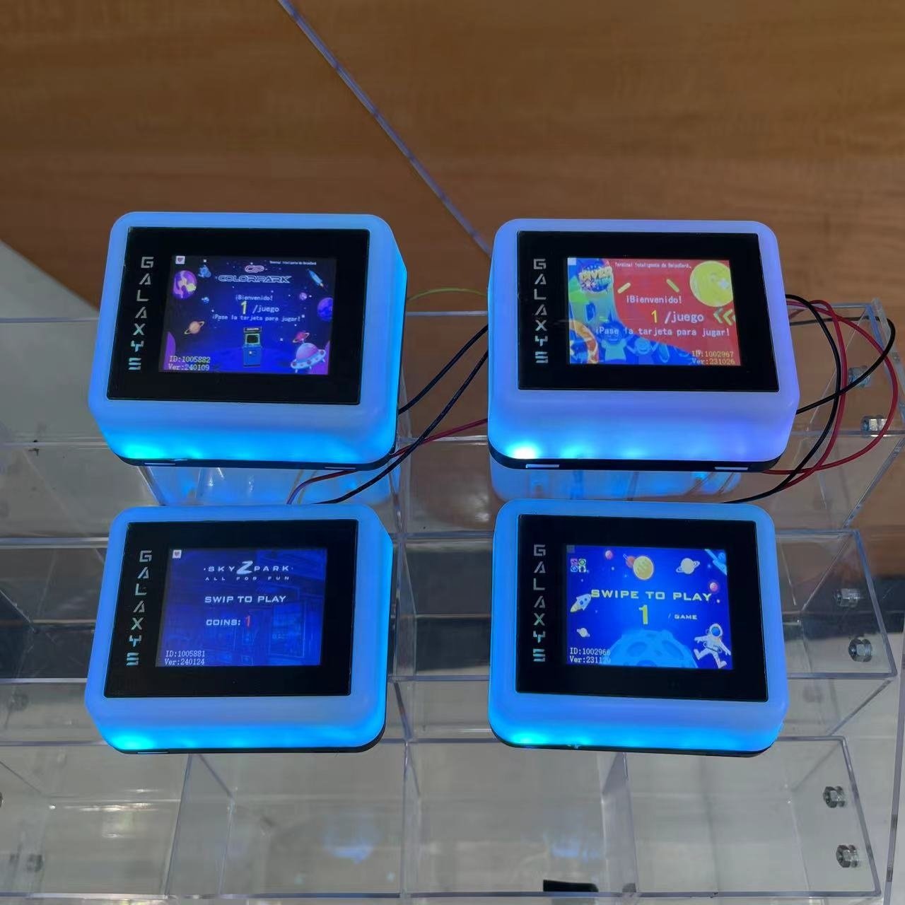Elong arcade credit card reader payment system