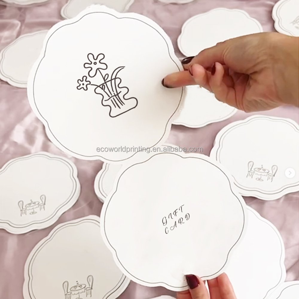 Wholesale Custom Paper Printing Memorable Wedding Invitation Beautiful Gift Card for Greeting