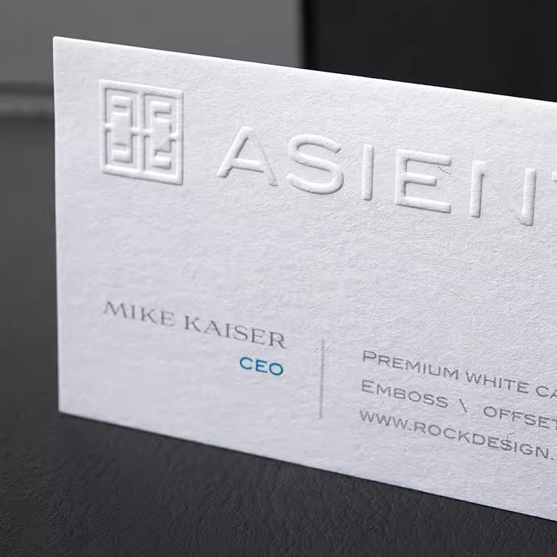 Custom Logo Texture Paper Emboss Deboss Thank You card Small Business Thank You cards Labels Tags