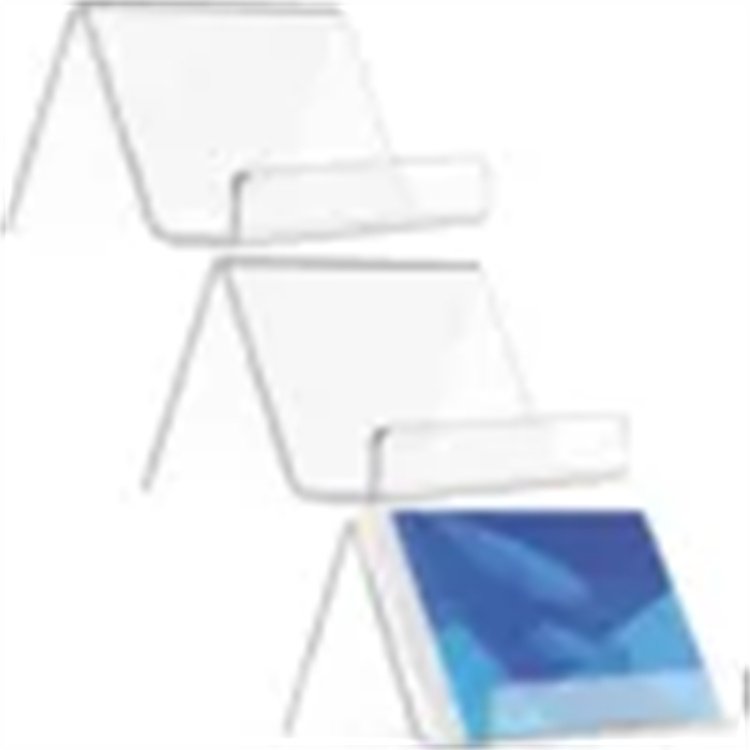2023 Keychain and acrylic stand Desktop Plastic Name Card Organizer