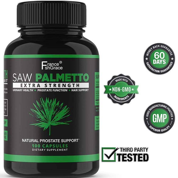 Supplements Help Prostate Health Prevent Hair Loss And Gluten-Free Saw Palmetto Capsules