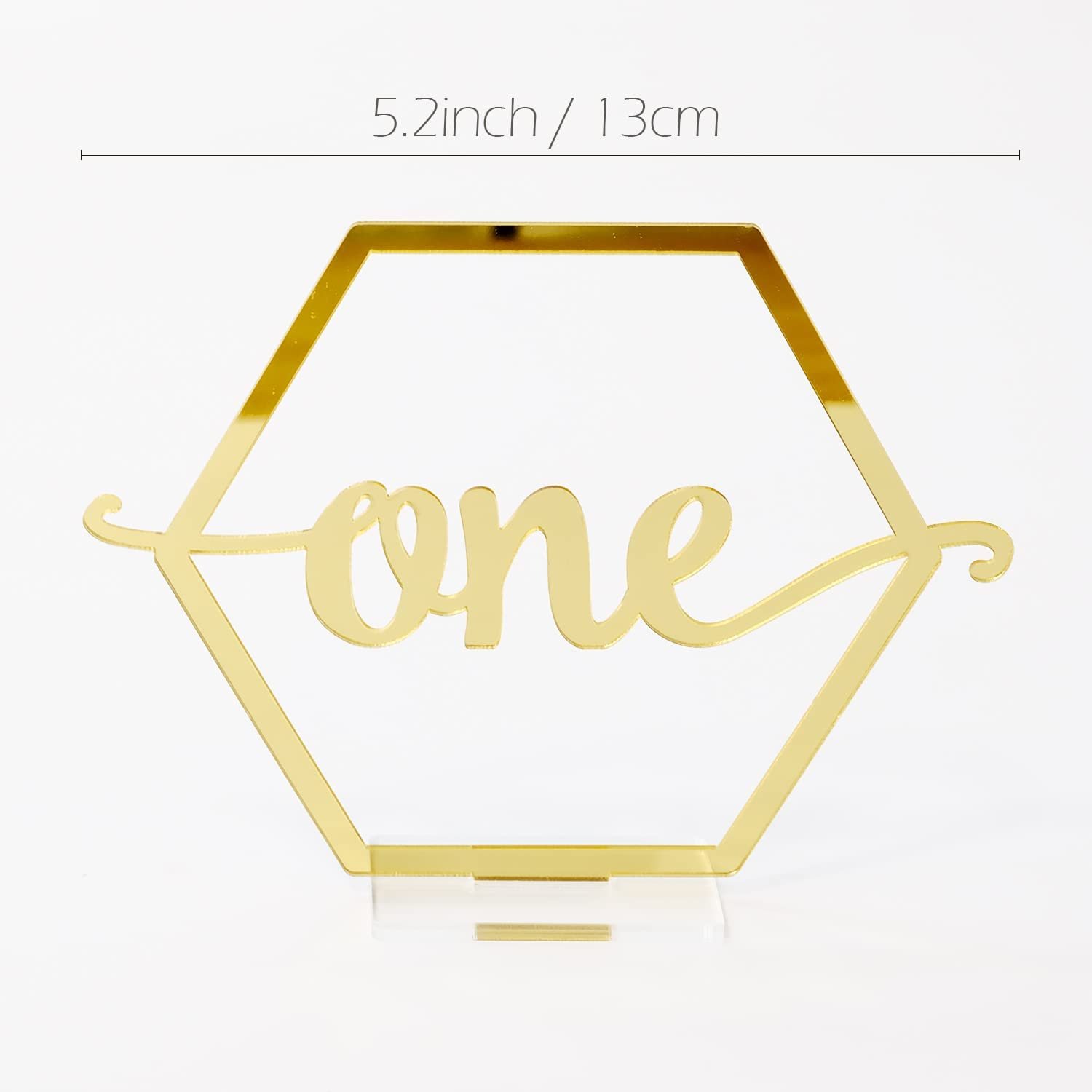 Factory Price Custom Acrylic Wedding Table Sign Gold Acrylic Escort Place Cards for Wedding, Birthday Parties, Table Numbers